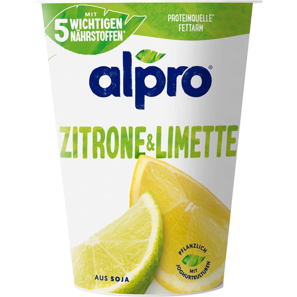 Produktabbildung Alpro Soya-Joghurtalternative, Limette/Zitrone