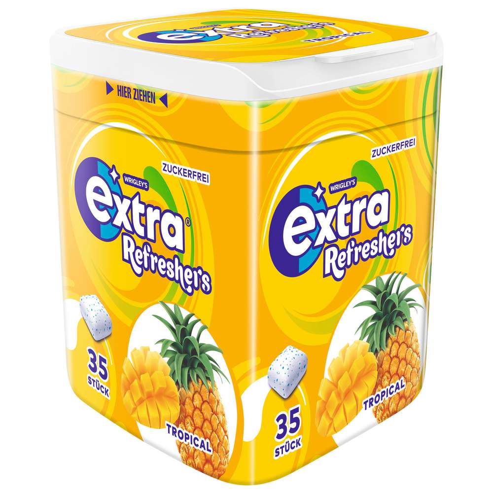 Produktabbildung Wrigley's Kaugummi Extra Refreshers, Tropical 