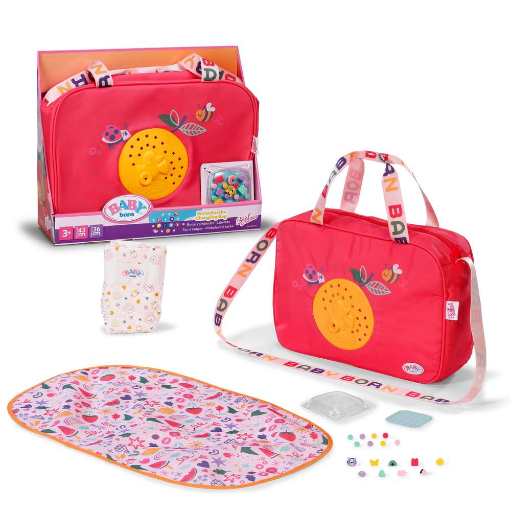 Produktabbildung Zapf Baby Born Pinplay Wickeltasche