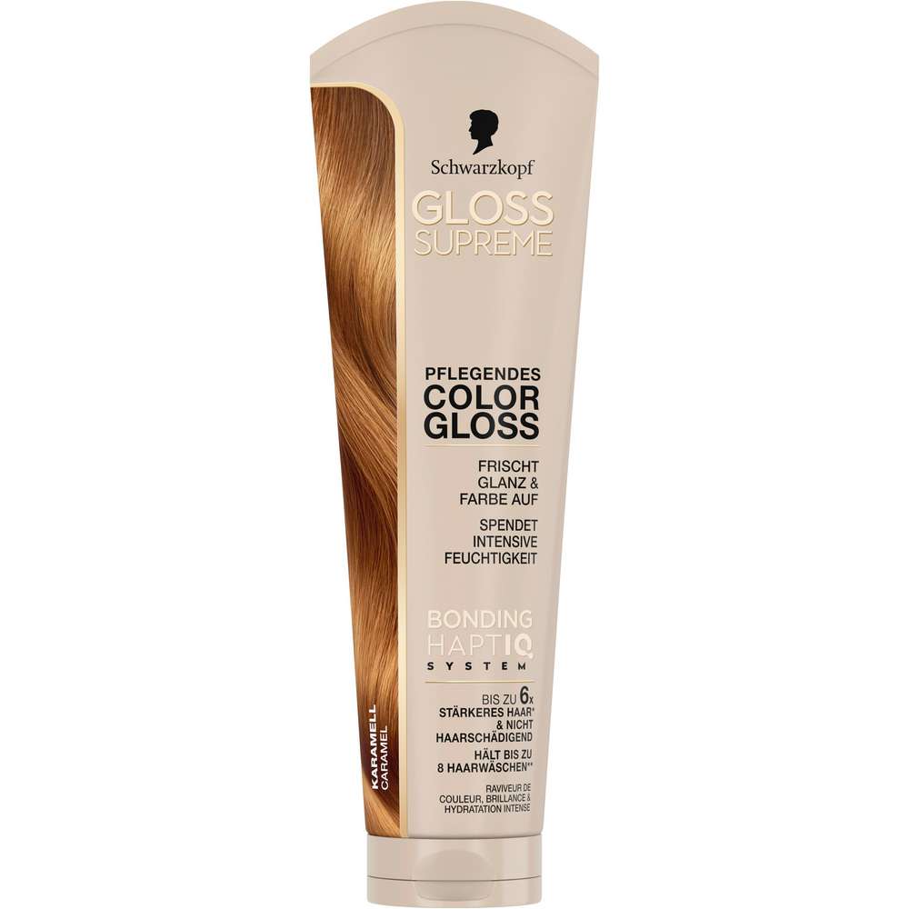 Produktabbildung Schwarzkopf Haarglossing Supreme, Karamell