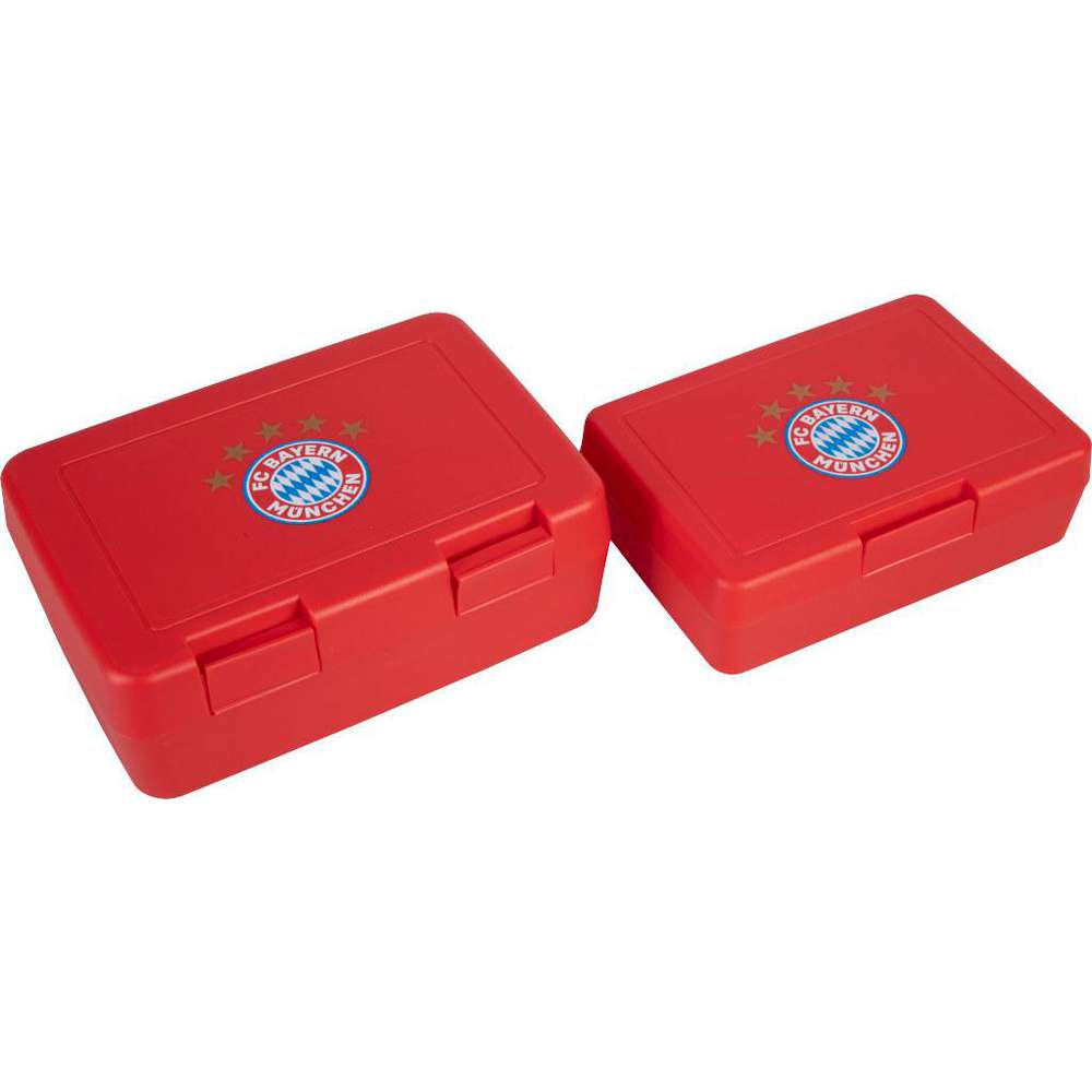 Produktabbildung FC Bayern München Brotdose-Set 2er