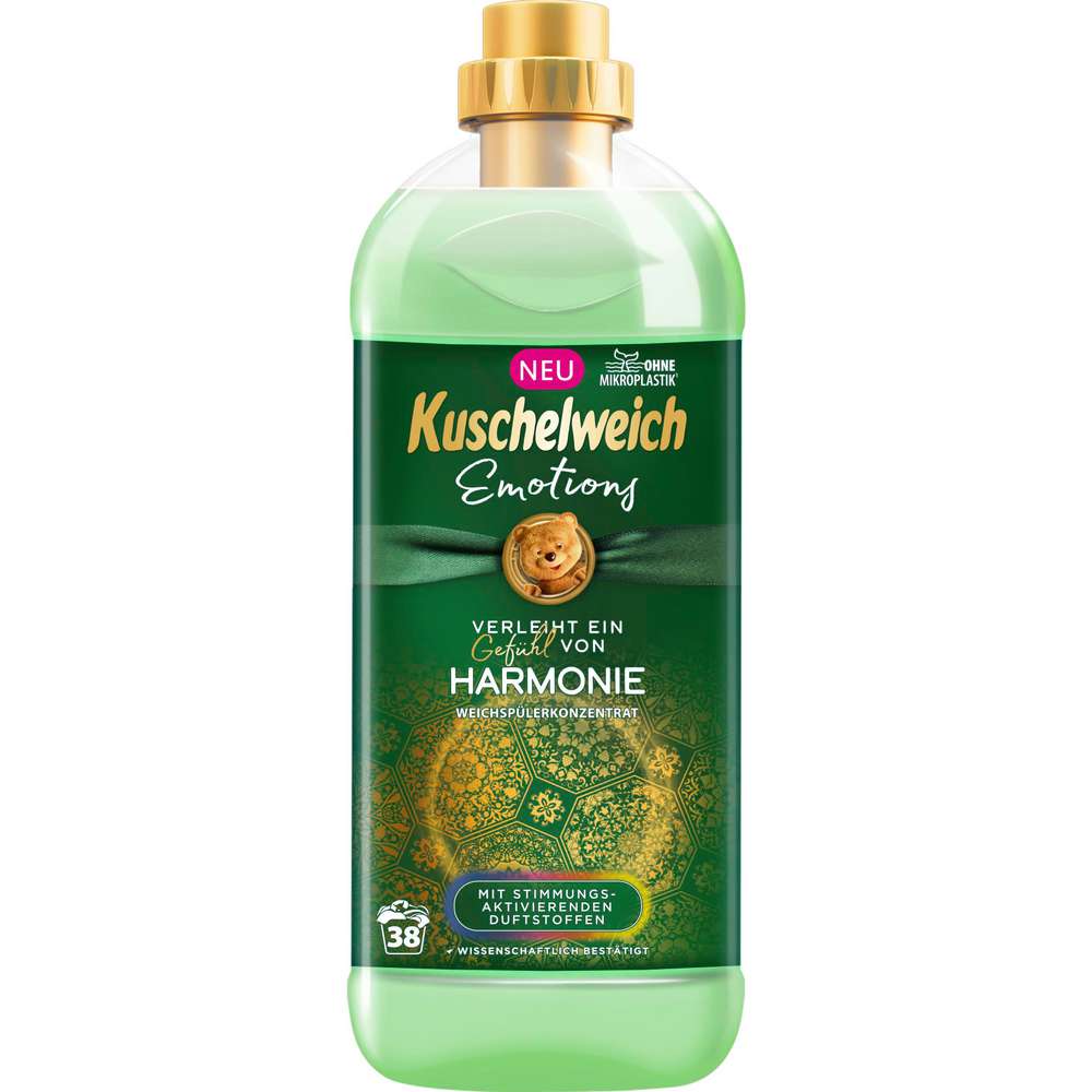 Produktabbildung Kuschelweich Weichspüler Emotions, Harmonie