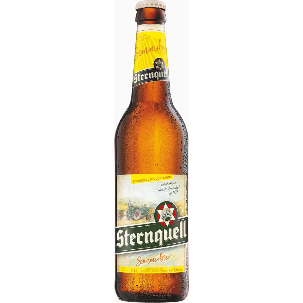 Produktabbildung Sternquell Sommerbier 3,6%