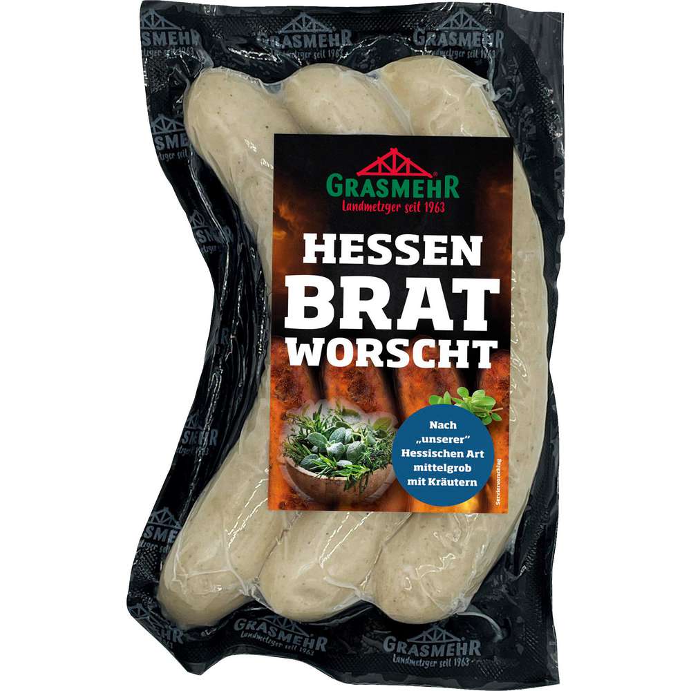 Produktabbildung Grasmehr Hessische Bratwurst