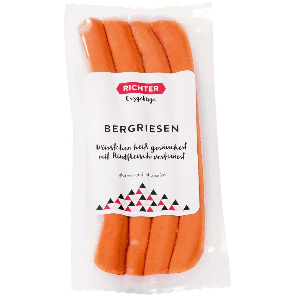 Produktabbildung Richter Würstchen Bergriesen, Rindfleisch