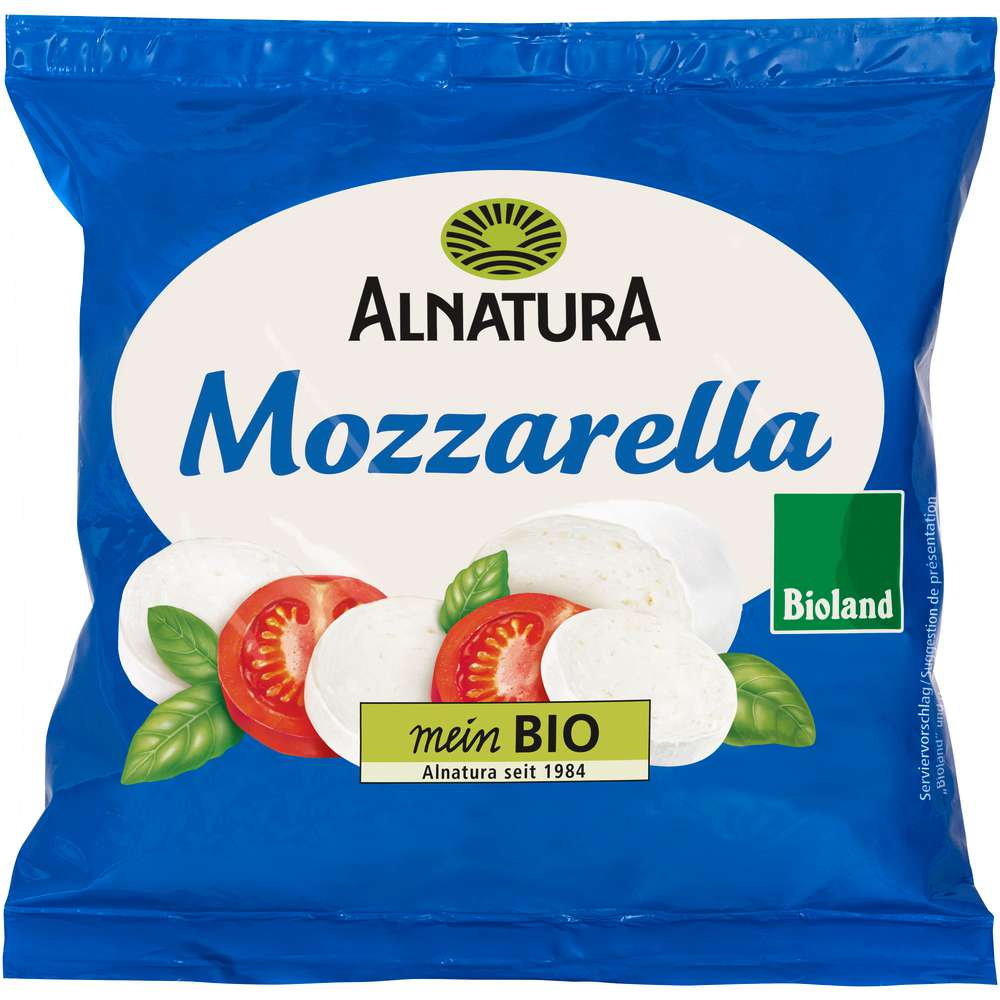 Produktabbildung Alnatura Bio-Mozzarella Kugel