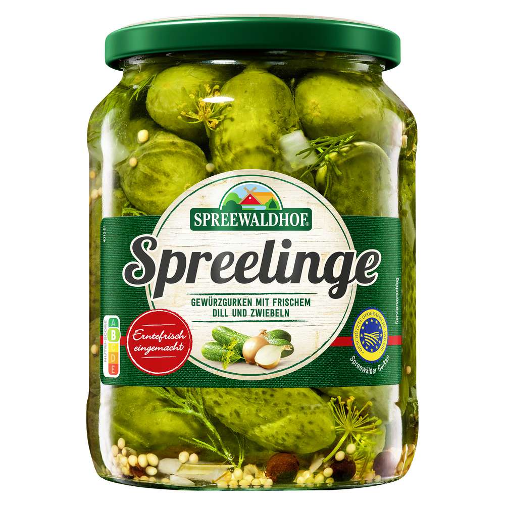 Produktabbildung Spreewaldhof Gewürzgurken Spreelinge