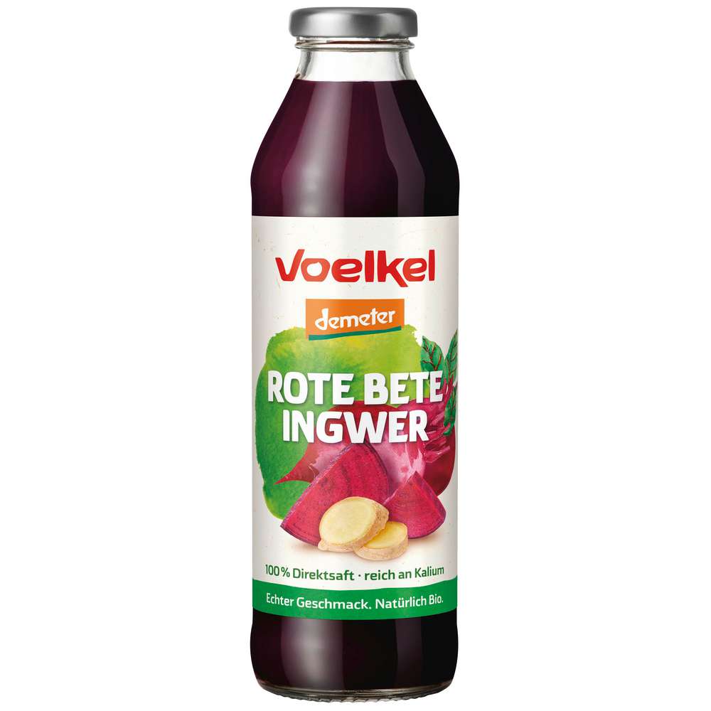 Produktabbildung Voelkel Demeter Rote Bete-Ingwer Saft