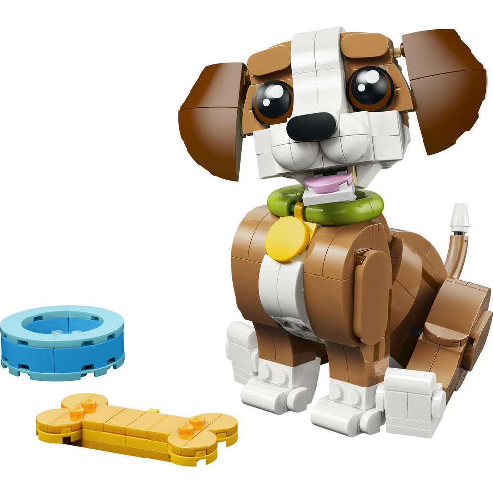Produktabbildung Lego LEGO Creator 3-in-1-Set Niedliche Tiere: Verspielter Welpe 31382