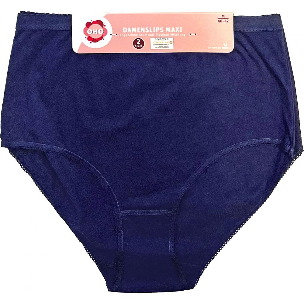Produktabbildung keine Marke OHO Damen-Slips oder Herren-Pants, je 2er-Pack