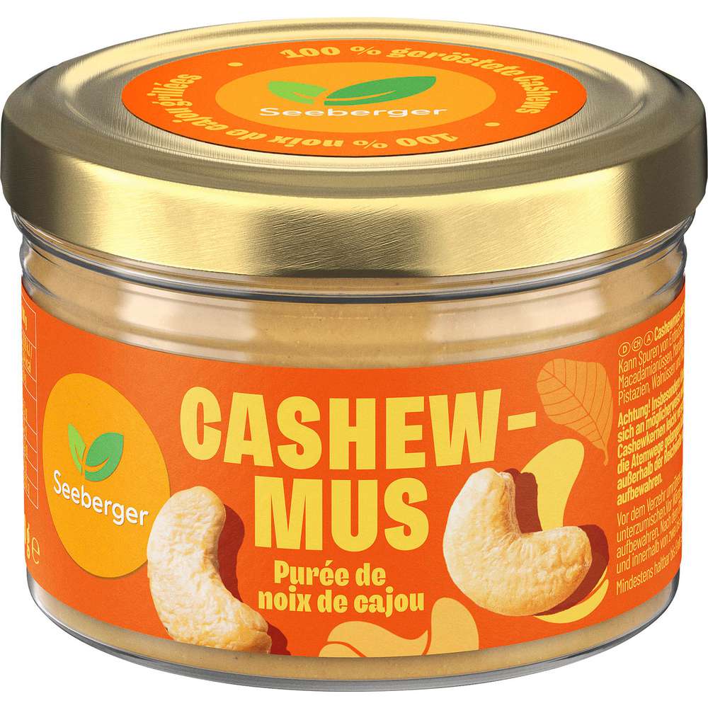 Produktabbildung Seeberger Cashewmus