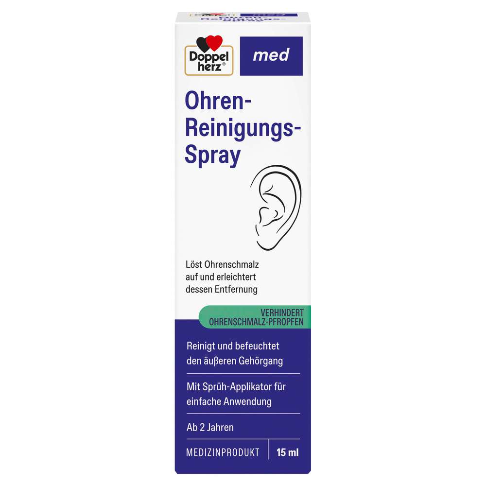 Produktabbildung Doppelherz Med Ohren-Reinigungsspray