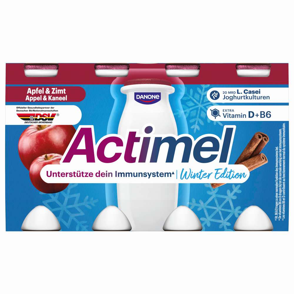 Produktabbildung Danone Actimel Trinkjoghurt, Apfel & Zimt