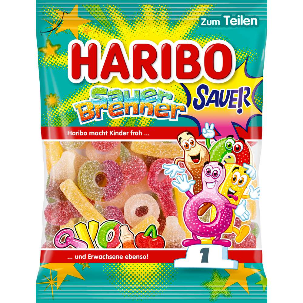 Produktabbildung Haribo Fruchtgummi Sauer Brenner