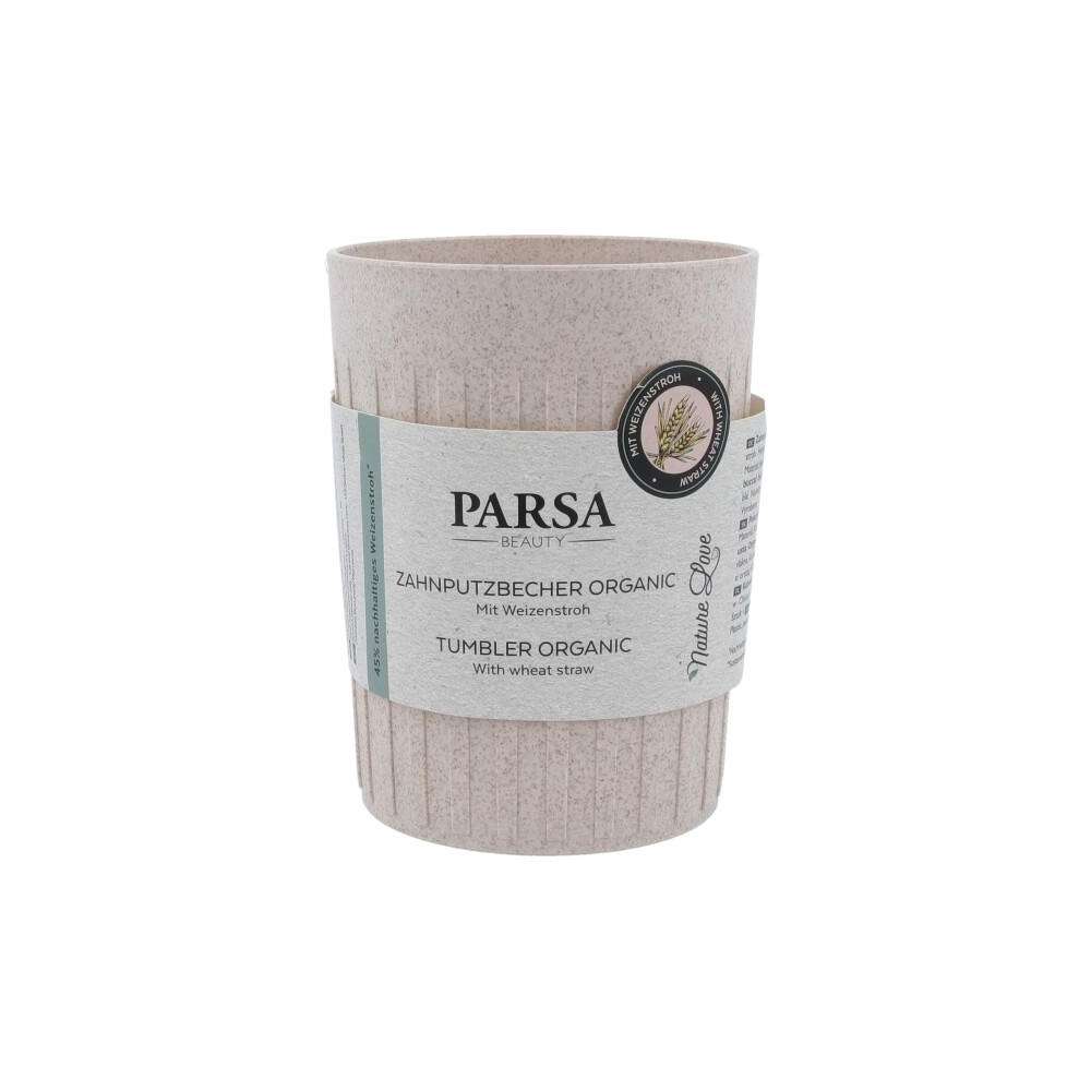 Produktabbildung Parsa Beauty Zahnputzbecher Organic, beige