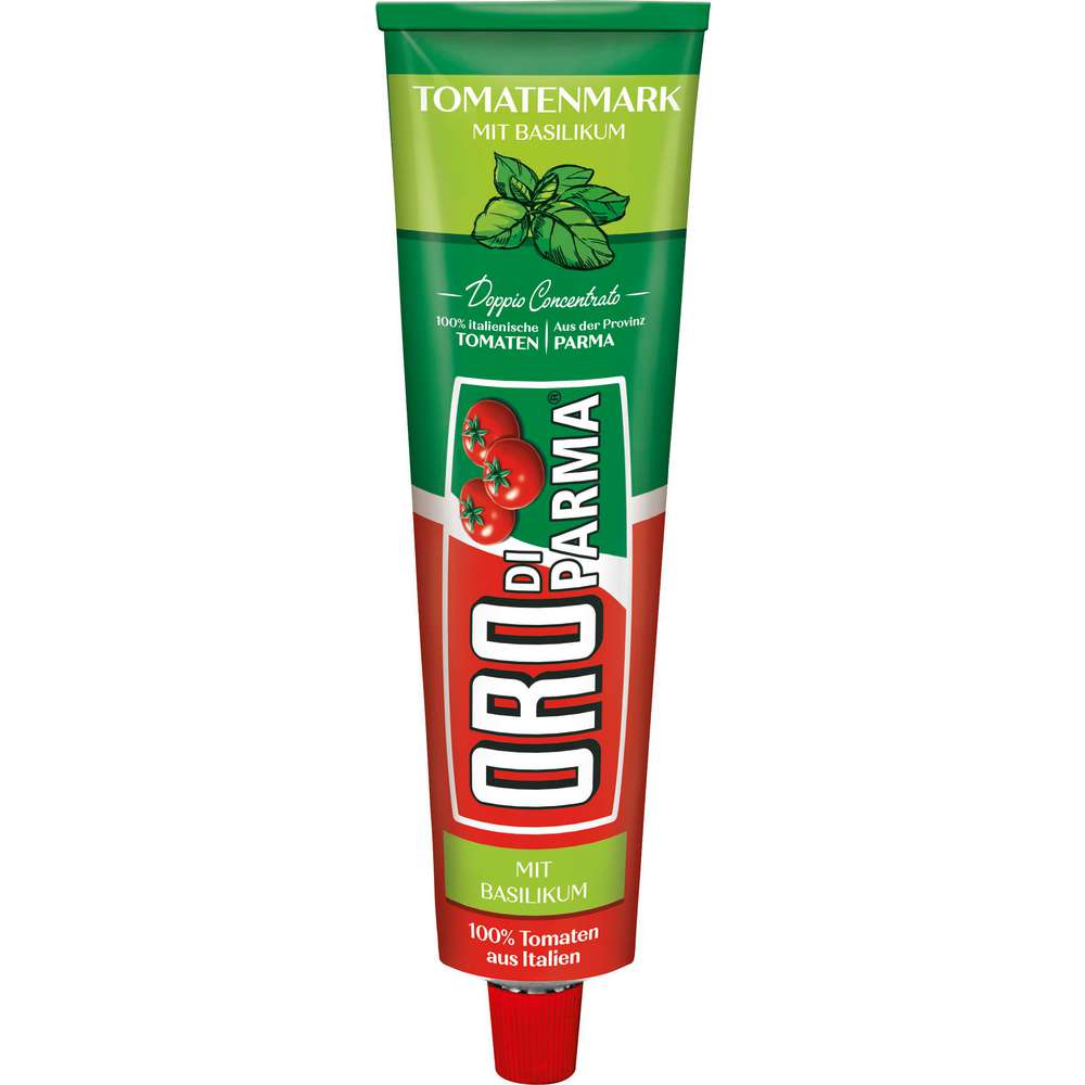 Produktabbildung Oro Di Parma Tomatenmark, Basilikum