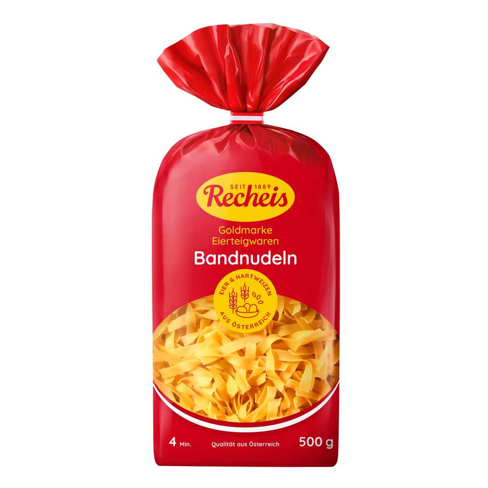 Produktabbildung Recheis Nudeln Bandnudeln