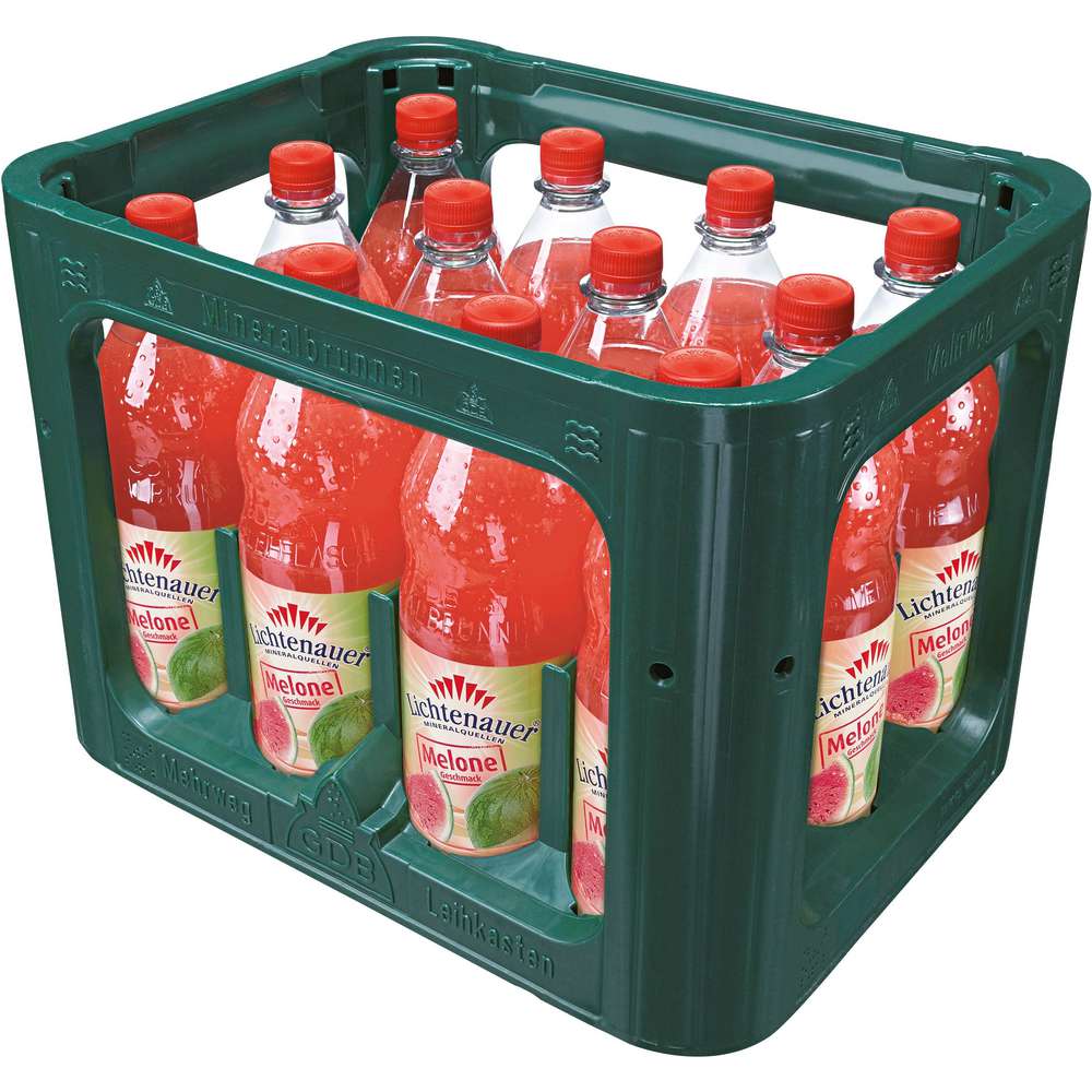 Produktabbildung Lichtenauer Melonen Limonade (12x 1,000 Liter)