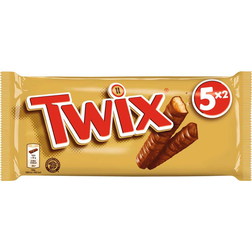 Produktabbildung Twix Schoko-Karamell Riegel