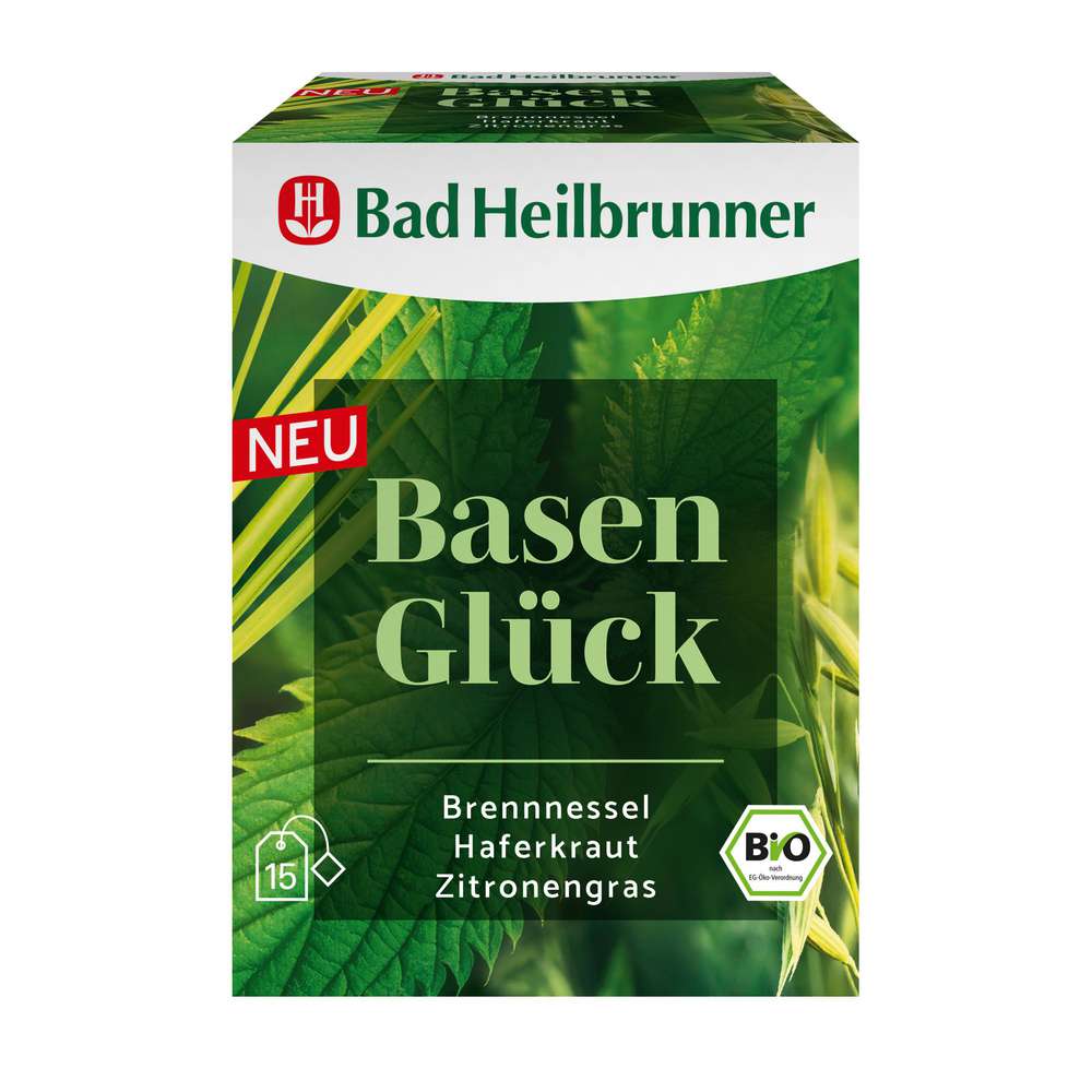 Produktabbildung Bad Heilbrunner Bio Kräutertee Naturliebe, Basen Glück