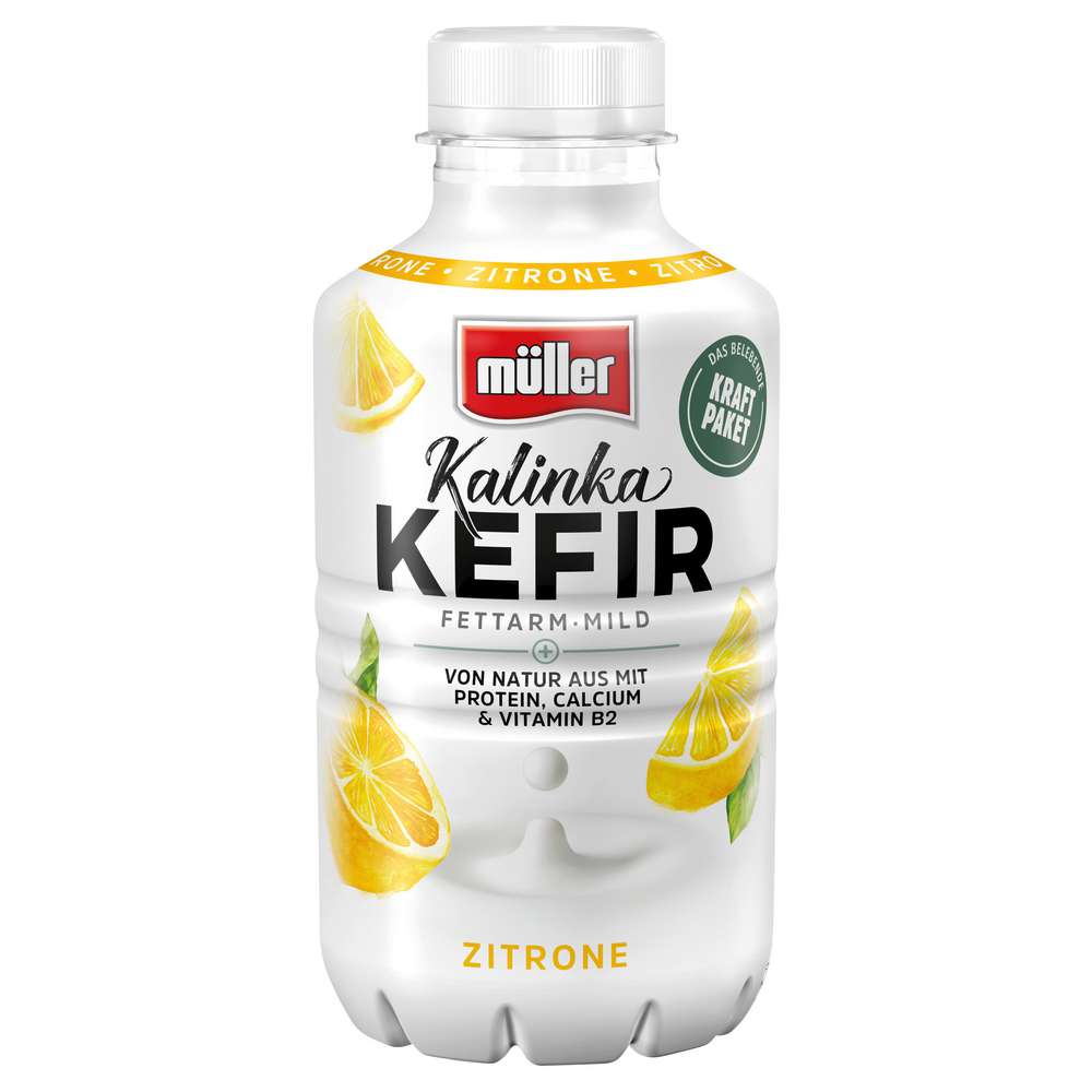 Produktabbildung Müller Kalinka Kefir, Zitrone
