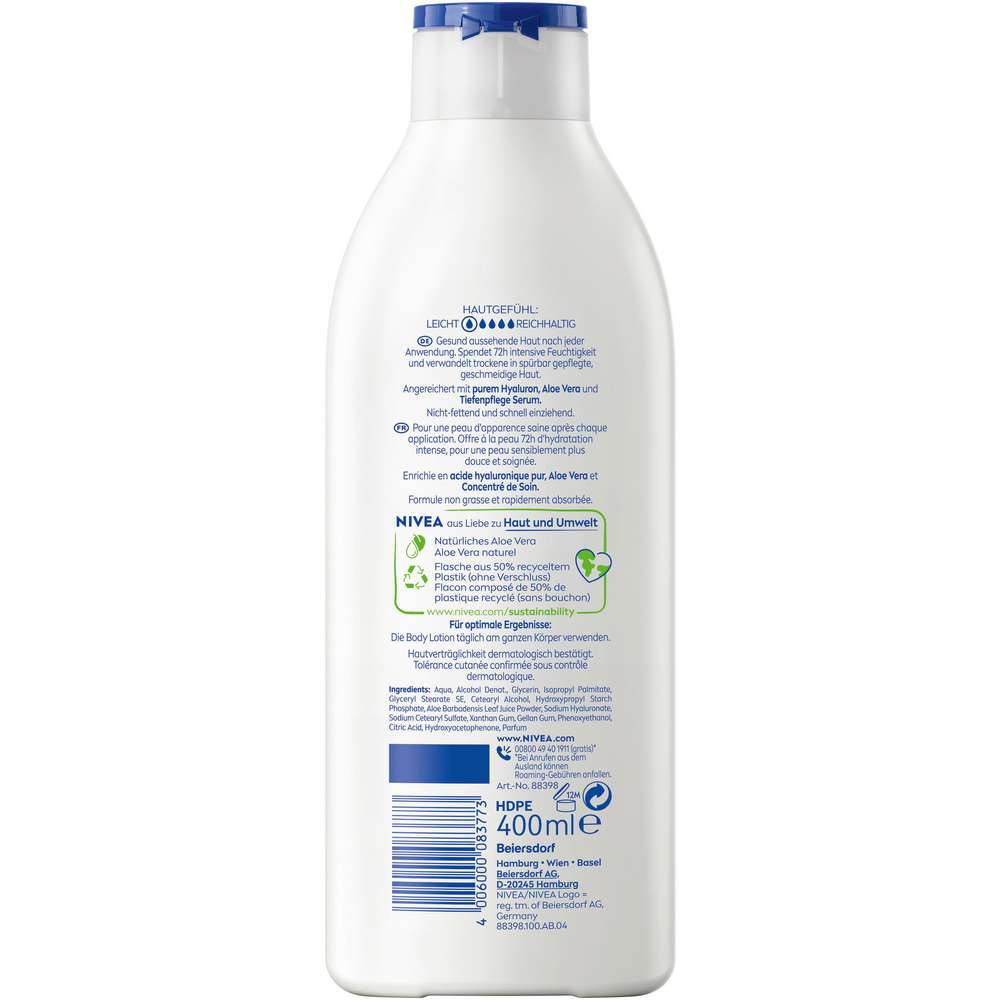Produktabbildung Nivea Bodylotion, Aloe & Pflege