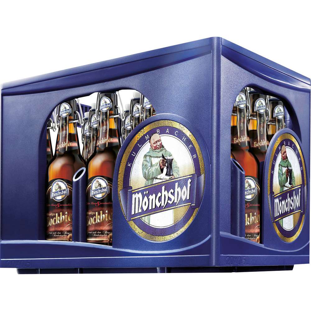 Produktabbildung Mönchshof Bockbier 6,9 % (20x 0,500 Liter)