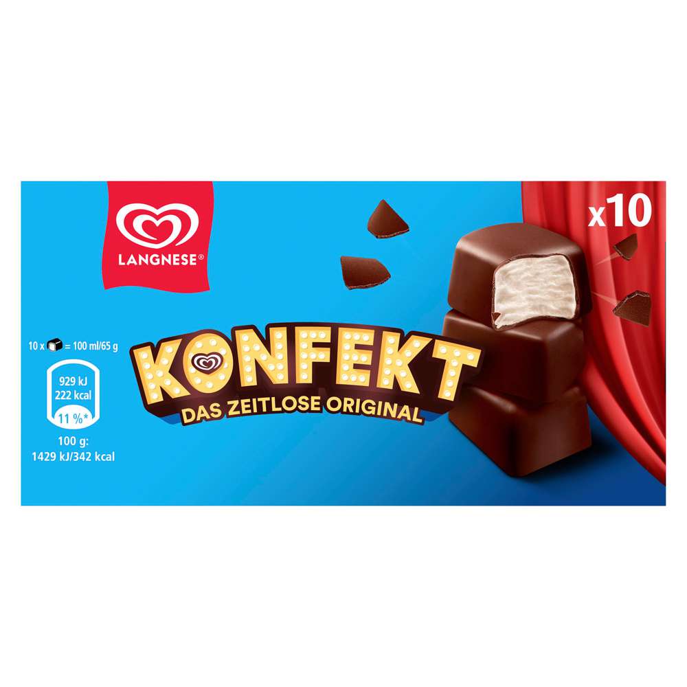 Produktabbildung Langnese Eis, Konfekt