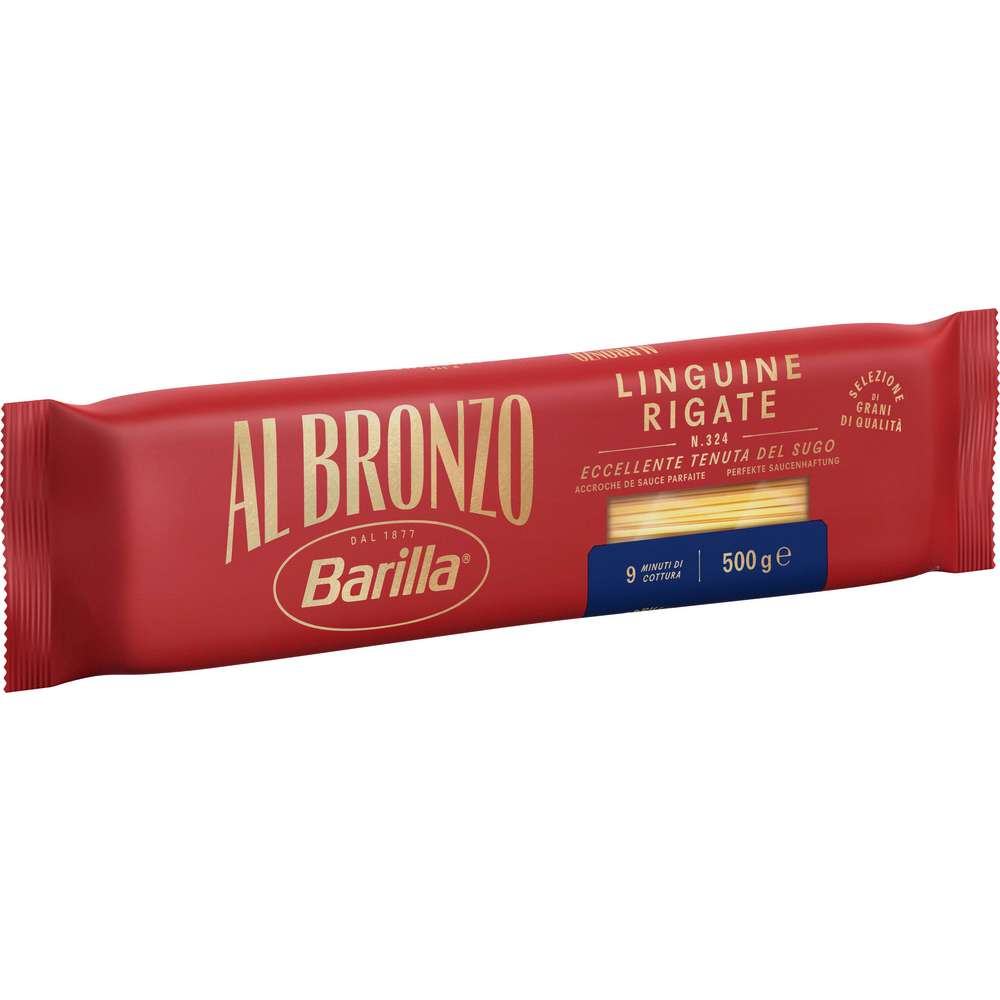 Produktabbildung Barilla Al Bronzo Linguine Rigate