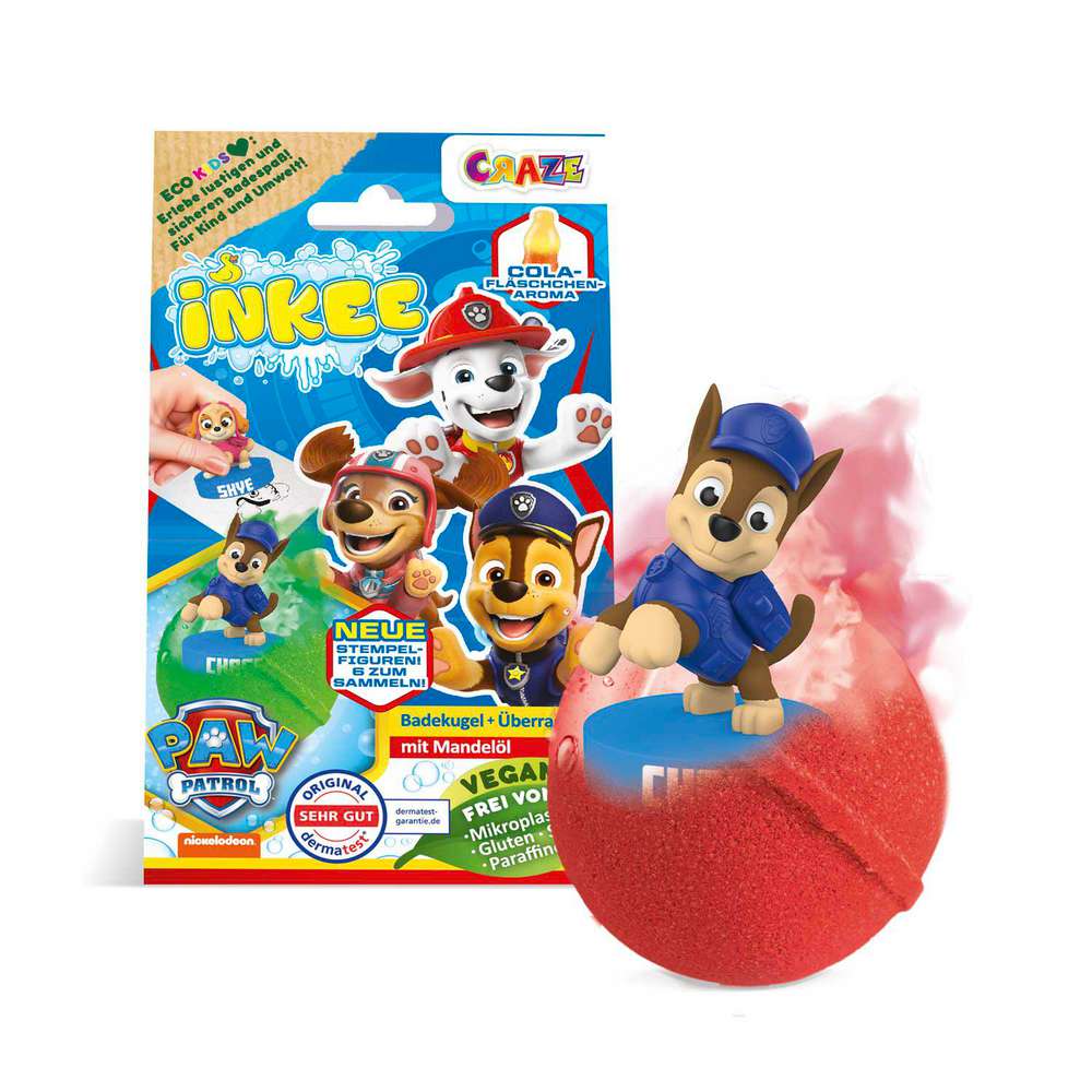 Produktabbildung INKEE Badebombe Paw Patrol