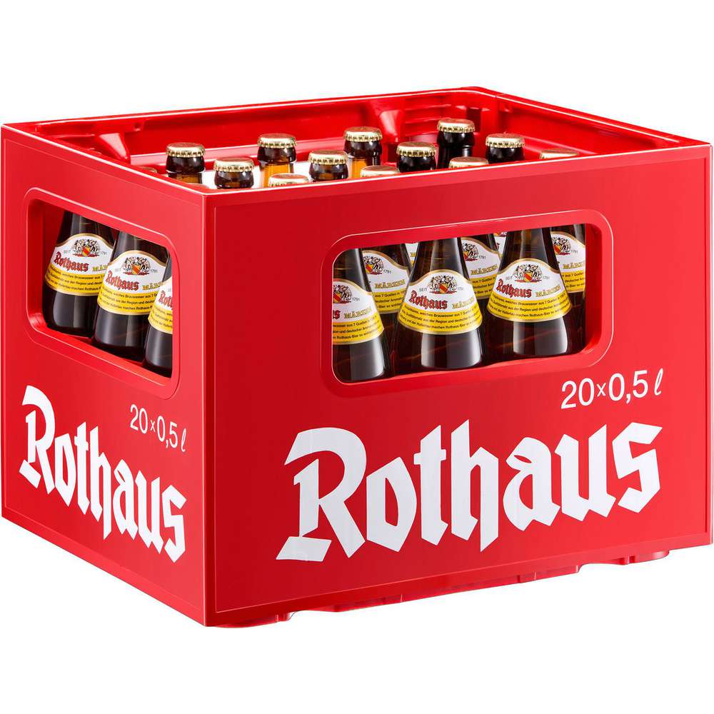 Produktabbildung Rothaus Eiszäpfle Export Bier 5,6% (20x 0,500 Liter)