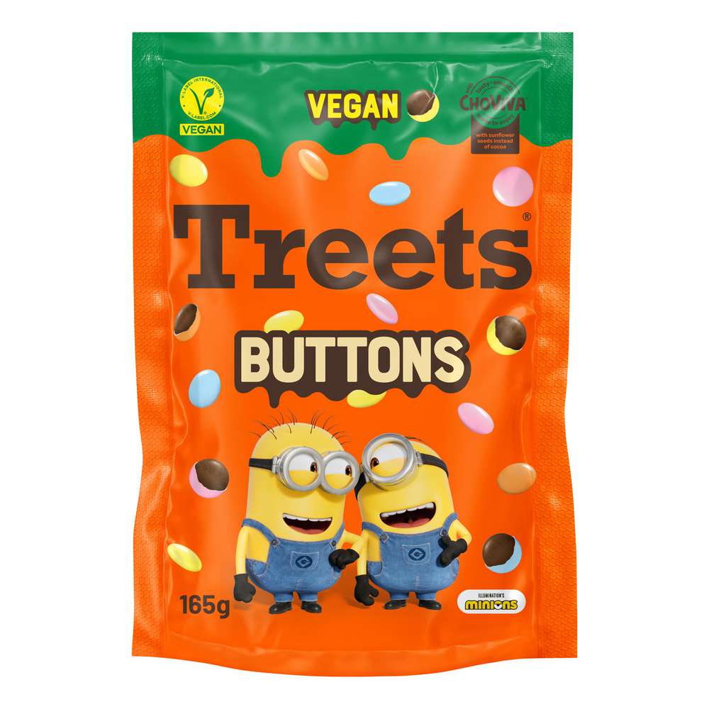 Produktabbildung Treets Vegane Peanuts ChoViva, Buttons