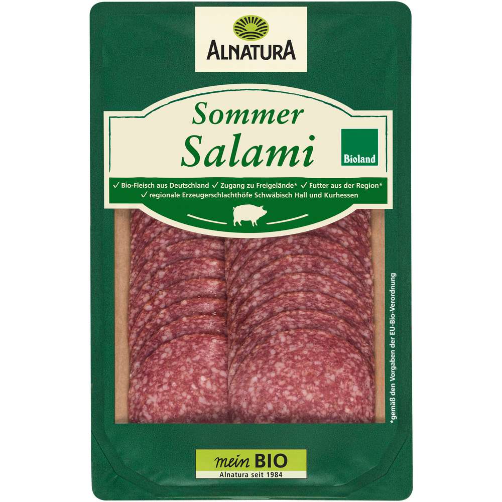 Produktabbildung Alnatura Bio Sommersalami