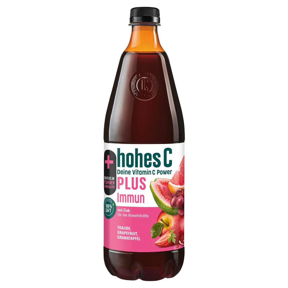 Produktabbildung hohes C Vitamn-Saft, Plus Immun