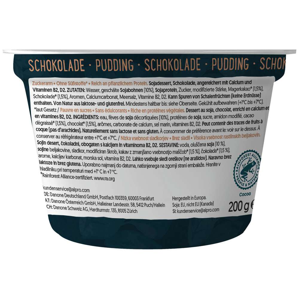 Produktabbildung Alpro Pudding Schoko, High Protein