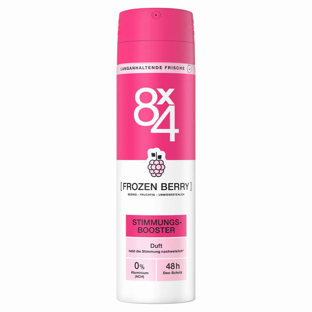 Produktabbildung 8x4 Deo Spray, Frozen Berry