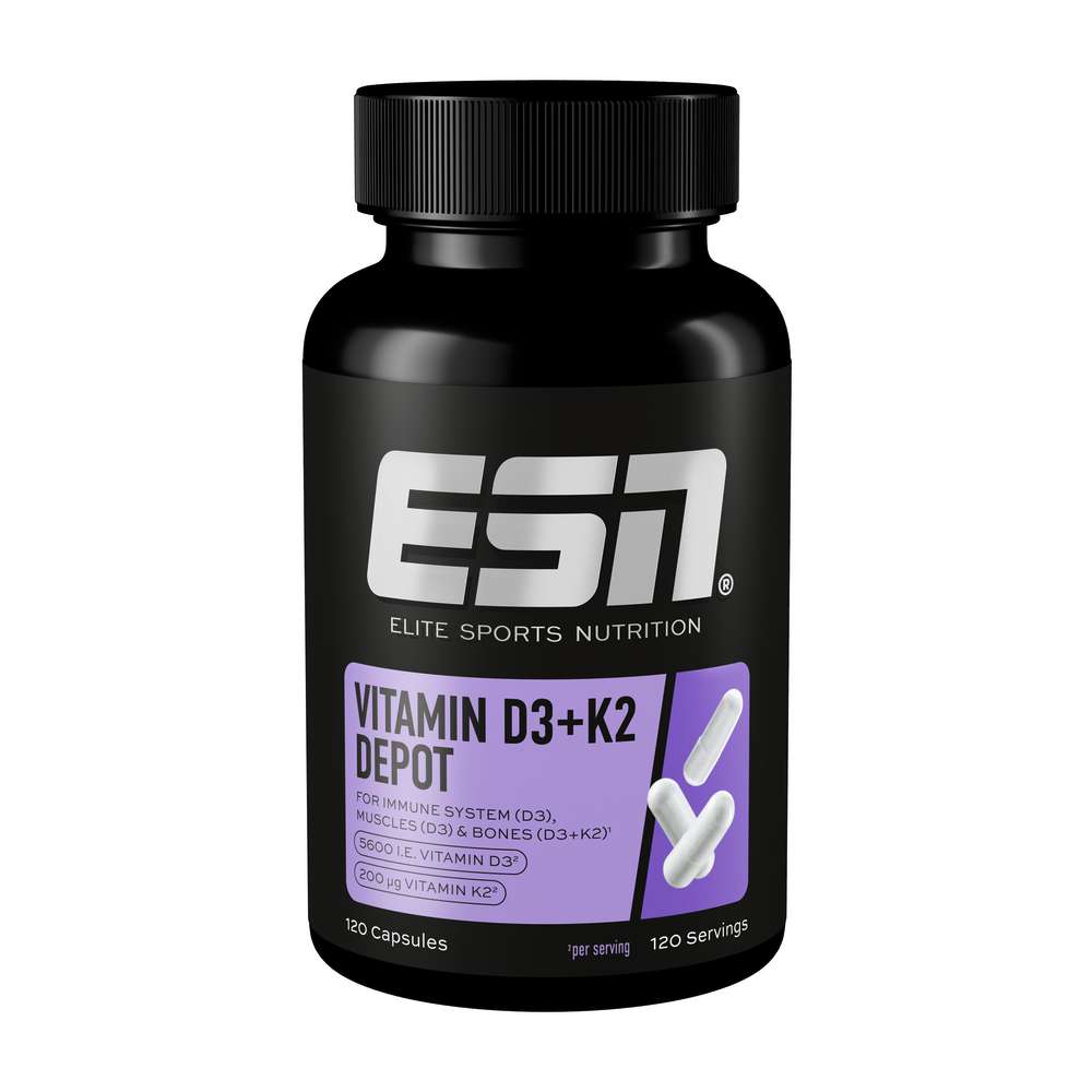 Produktabbildung ESN Vitamin D3+K2 Kapseln