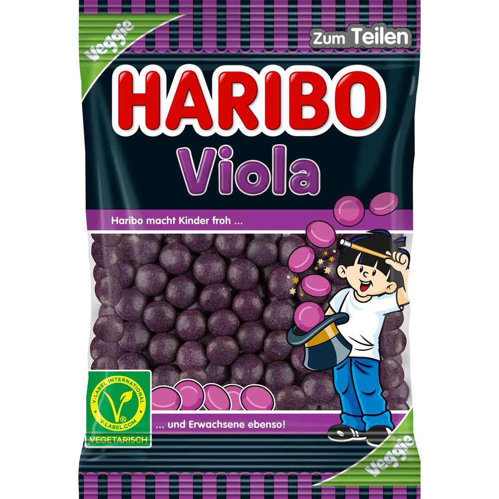 Produktabbildung Haribo Lakritz-Dragees Viola