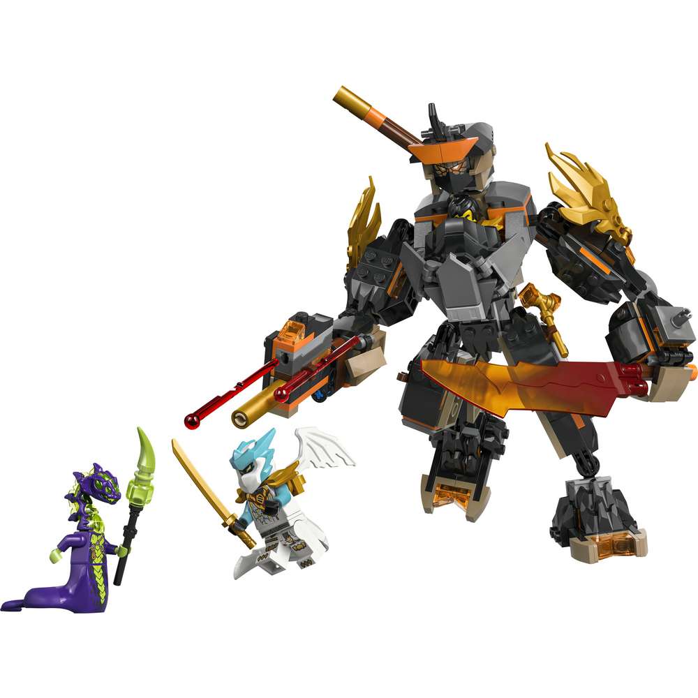 Produktabbildung Lego LEGO NINJAGO Coles Action-Mech und Drachen-Zane 71854