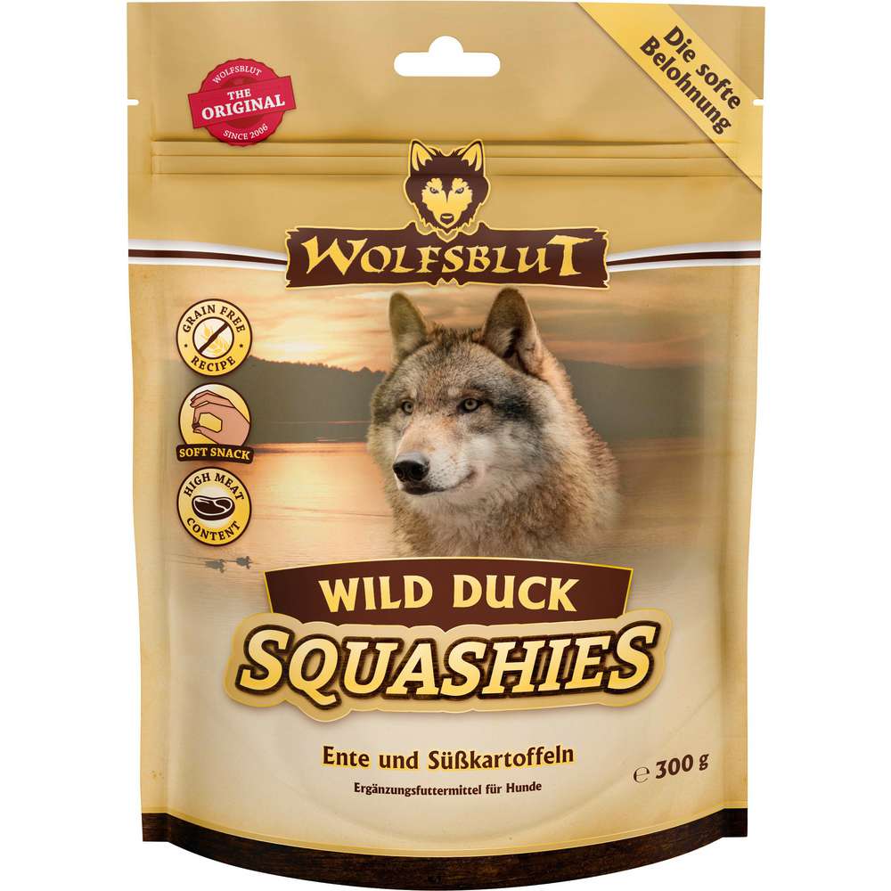 Produktabbildung Wolfsblut Hunde-Snack, Wild Duck,  Ente & Süßkartoffeln