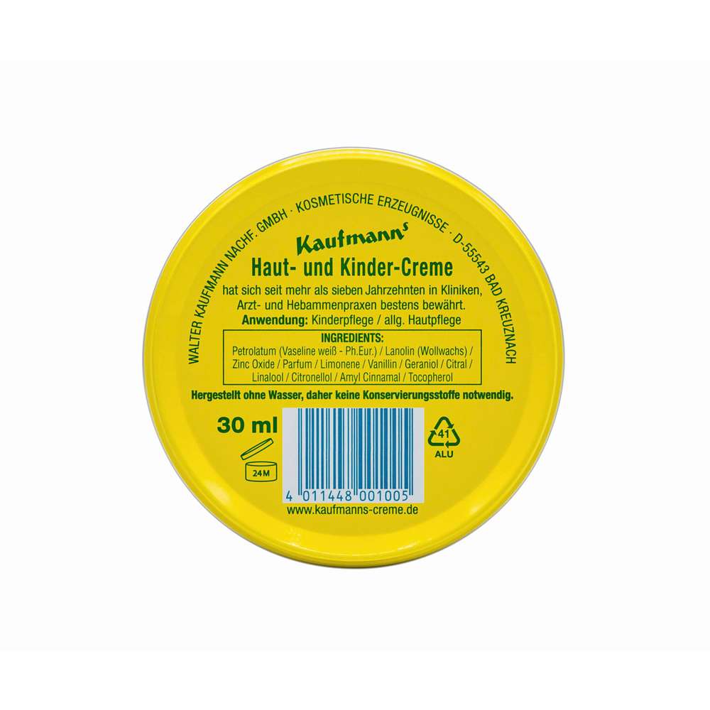 Produktabbildung Kaufmanns Haut & Kinder Creme