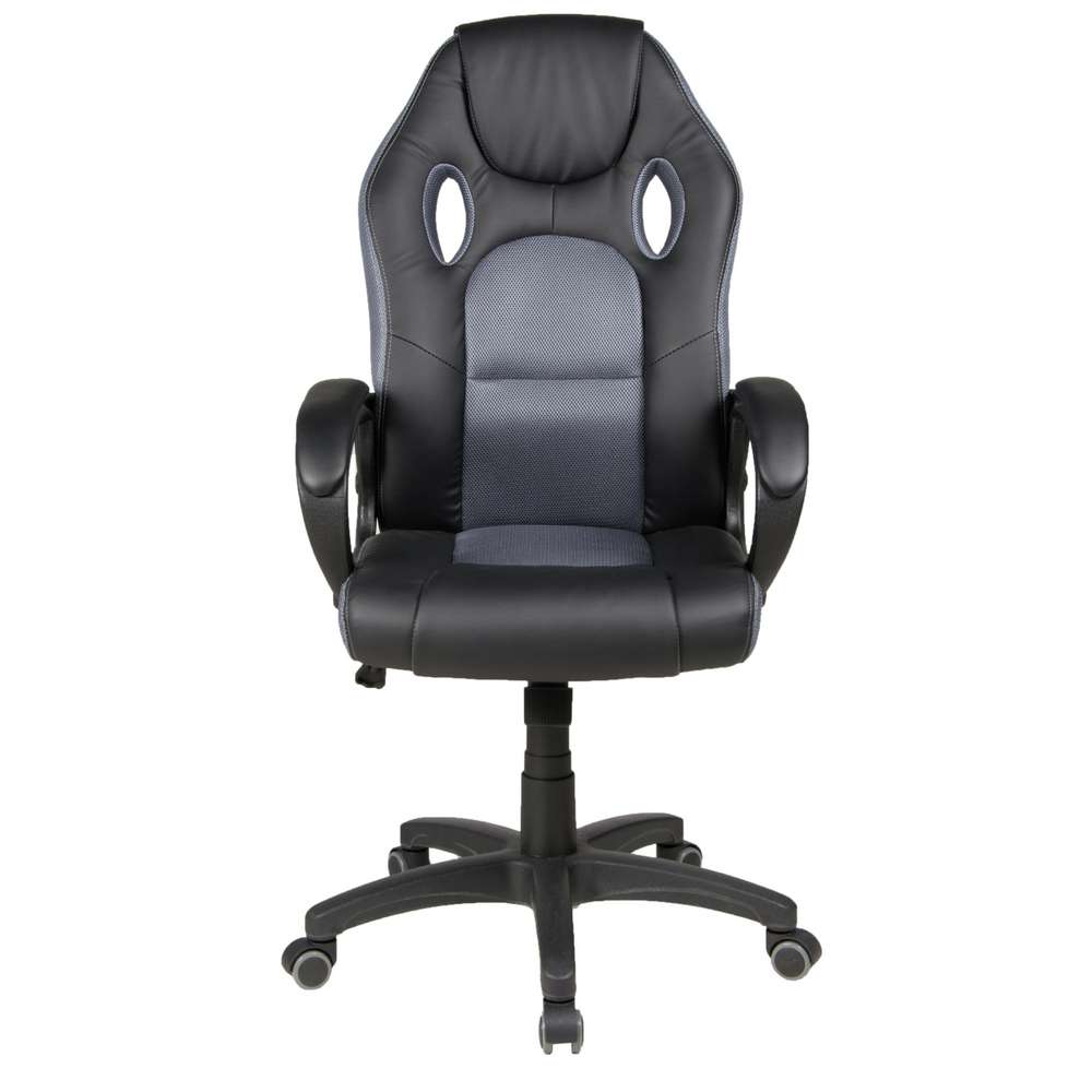 Produktabbildung Duo Collection Chefsessel Riley - schwarz, grau