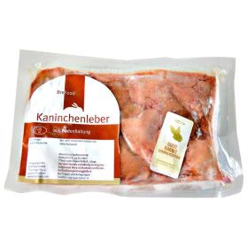 Kaninchenleber aus Bodenhaltung, tiefgekühlt