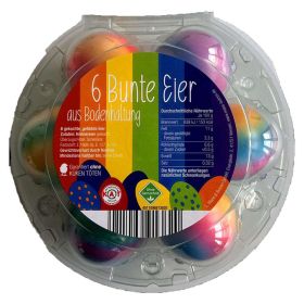 Bunte Eier aus Bodenhaltung, Regenbogen