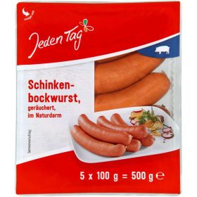 Schinkenbockwurst