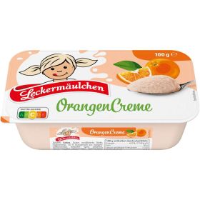 Frucht Quark, Orangencreme