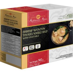 Nudelsuppe, Shrimp-Wonton, tiefgekühlt