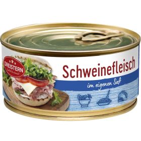 Schweinefleisch im eigenen Saft