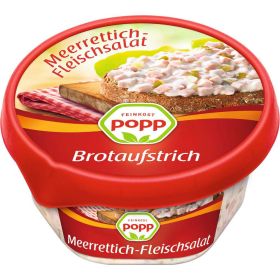 Brotaufstrich, Meerrettich-Fleischsalat