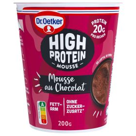 High Protein Mousse au Chocolat